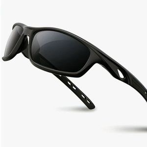 RIVBOS Sunglasses Women Polarized UV Protection Sports Shades Black
